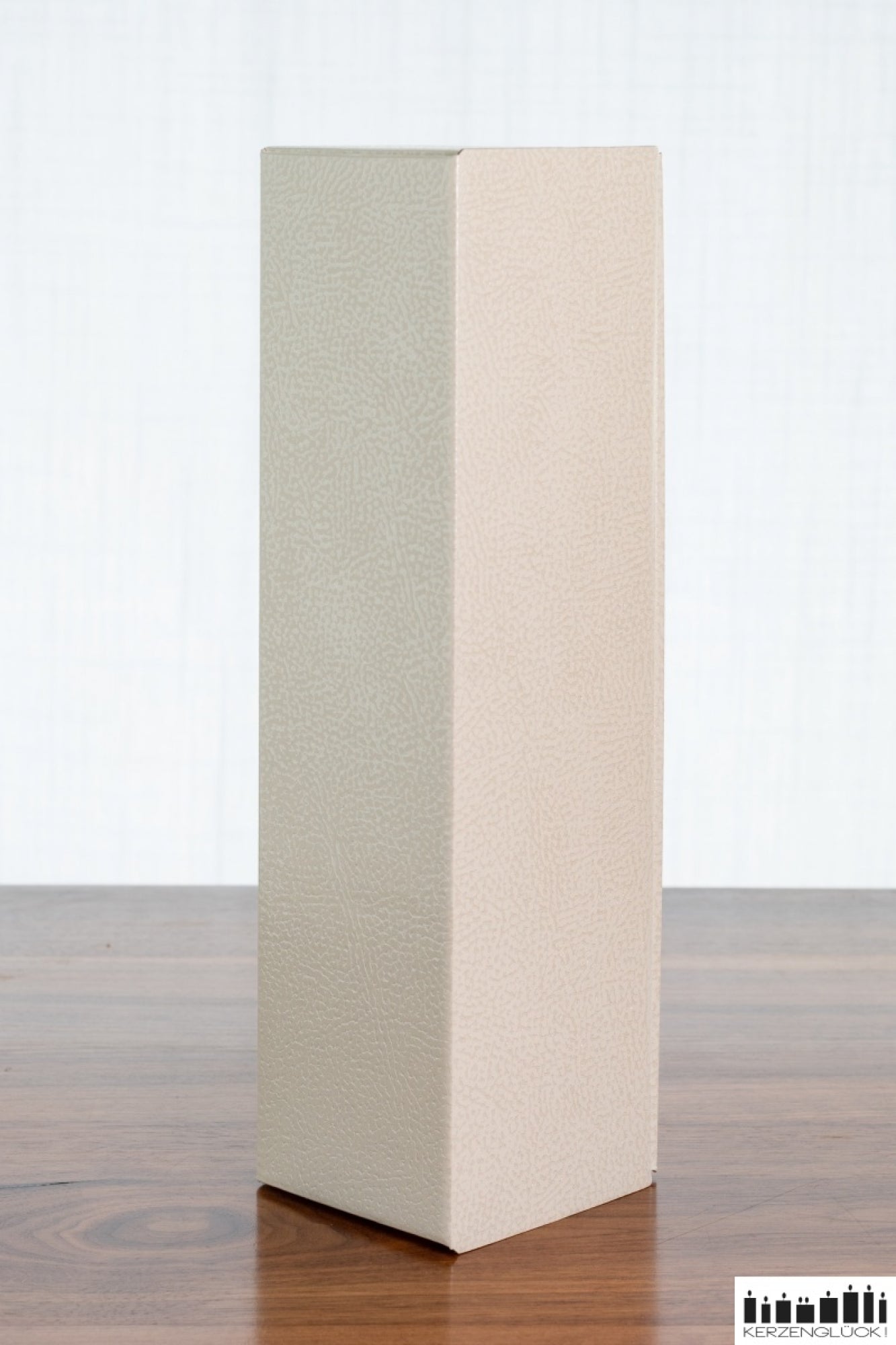 Aufbewahrungskarton für Kerzen der Größe 25x7 cm