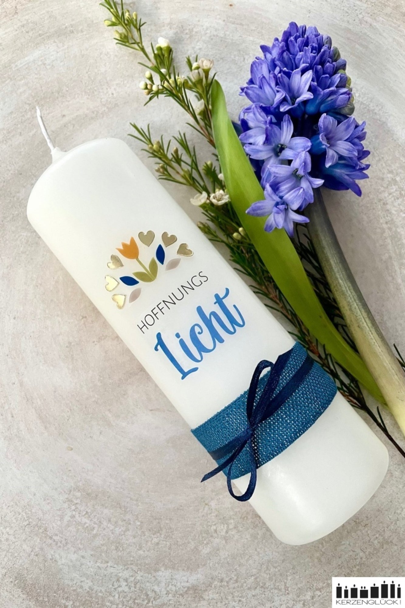 Glückskerze "Hoffnungslicht"