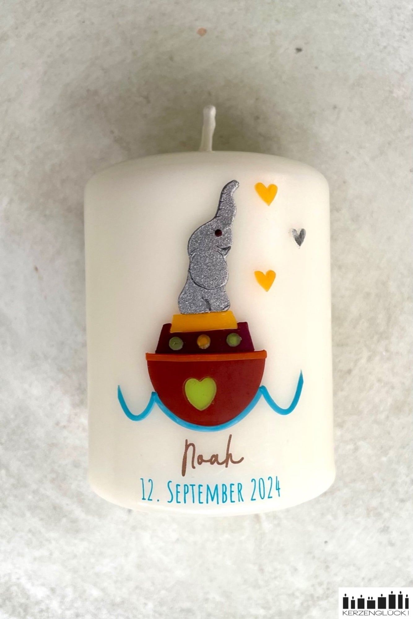 Gastgeschenkkerze „Arche"