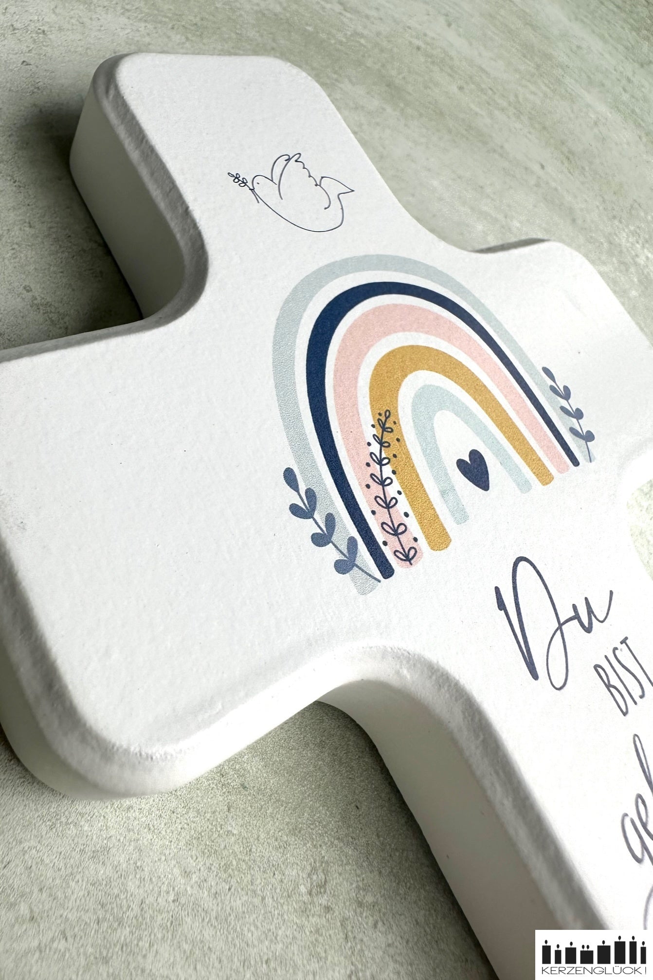 Holzkreuz "Regenbogen"