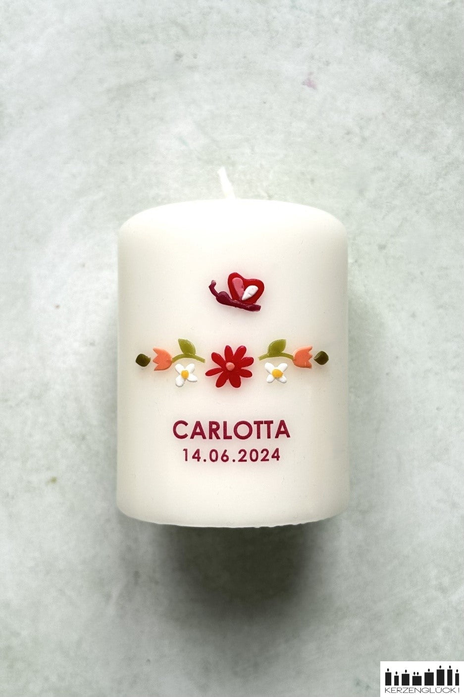 Gastgeschenkkerze "Wald und Wiese"