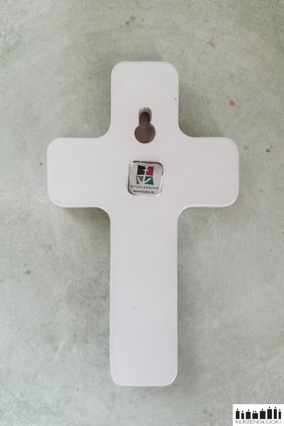 Holzkreuz von hinten