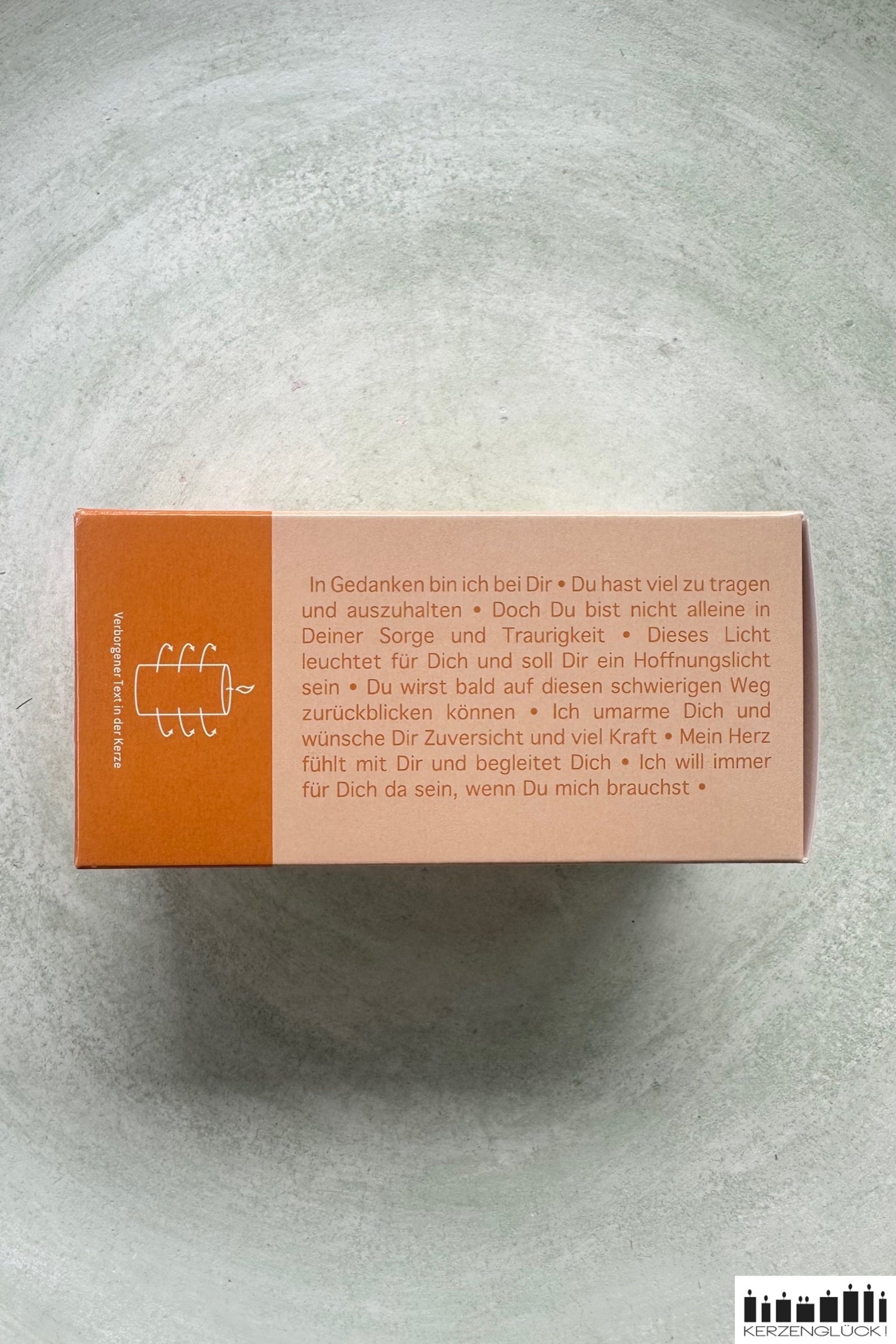 Wortlicht "Du bist nicht allein"