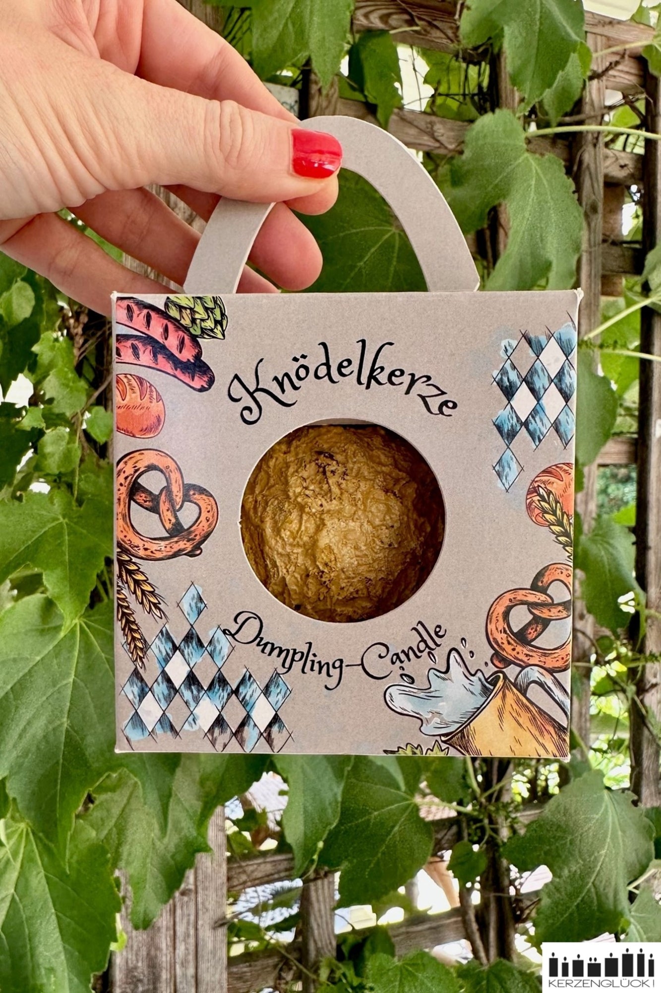 Knödel-Kerze