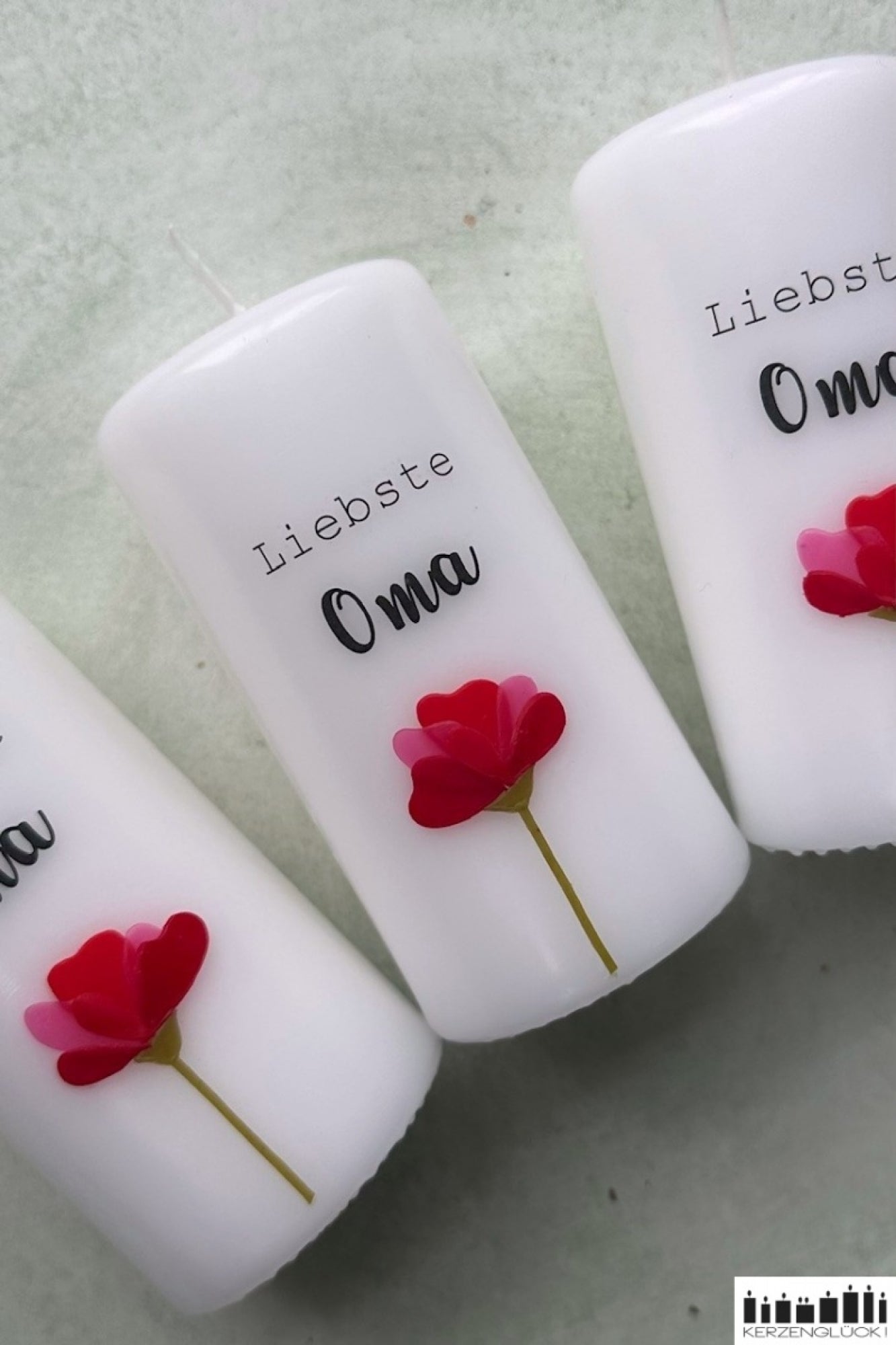 Liebste Oma - Kerze