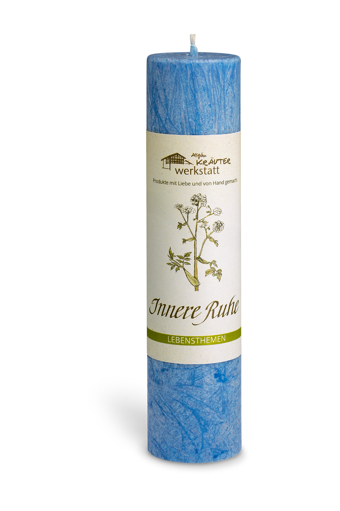 Allgäuer Kräuter-Kerze Lebensthemen "Innere Ruhe"